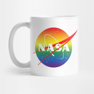 Subtle Gay NASA Mug